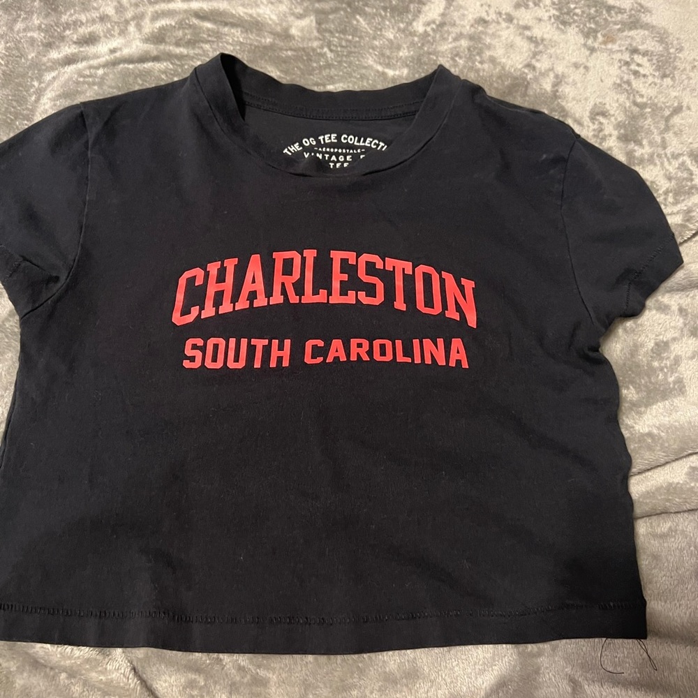 Aeropostale Crop Baby Tee